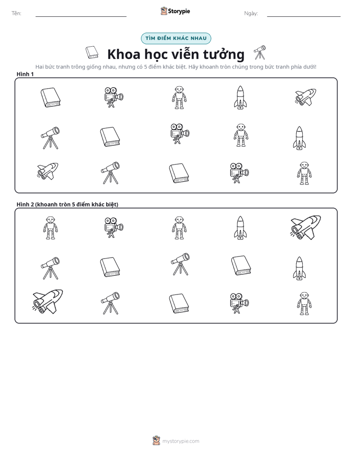 Tìm Sự Khác Biệt