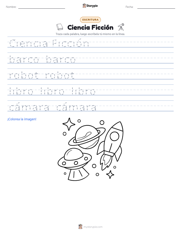 Práctica de Escritura