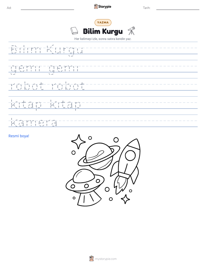 Yazma Pratiği