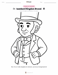 Anteprima della scheda stampabile di Isambard Kingdom Brunel