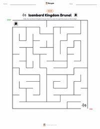 Isambard Kingdom Brunel printable worksheet preview