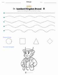 Anteprima della scheda stampabile di Isambard Kingdom Brunel
