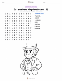 Aperçu de la feuille de travail imprimable Isambard Kingdom Brunel