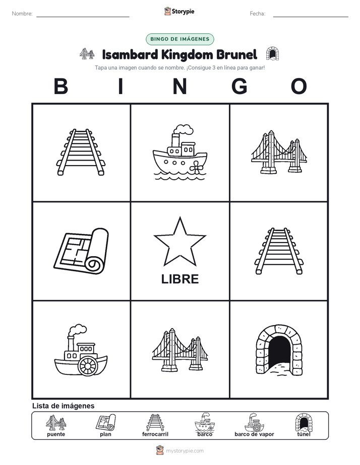 Bingo de Imágenes