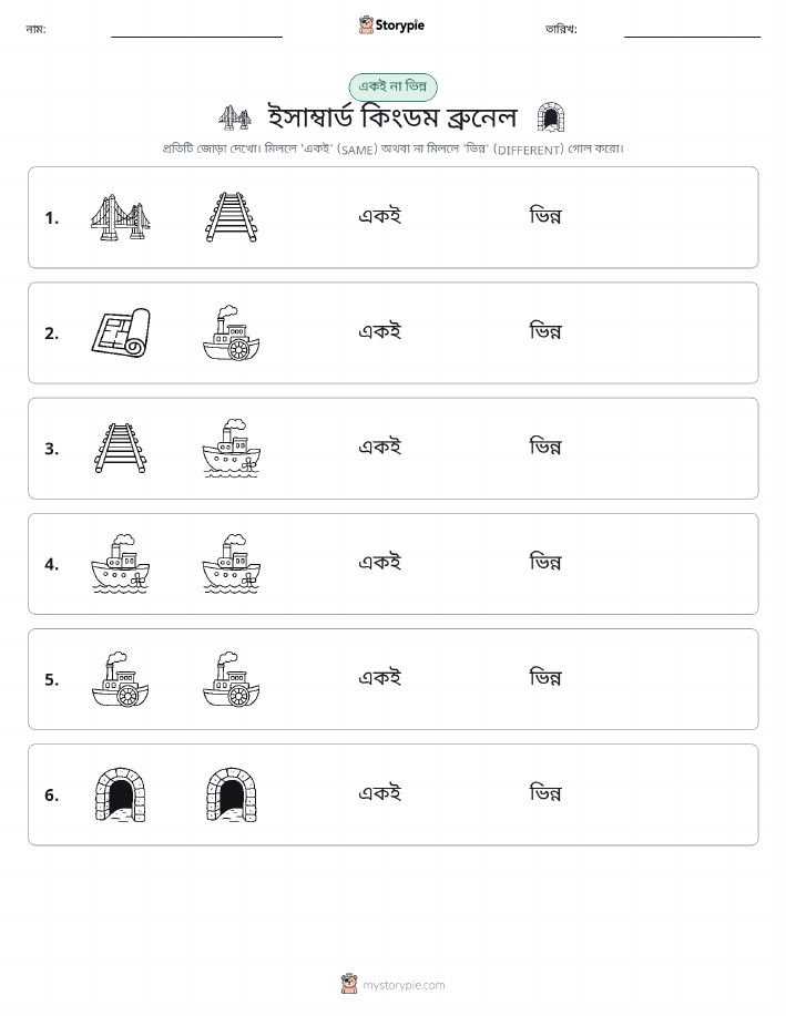 একই বা ভিন্ন