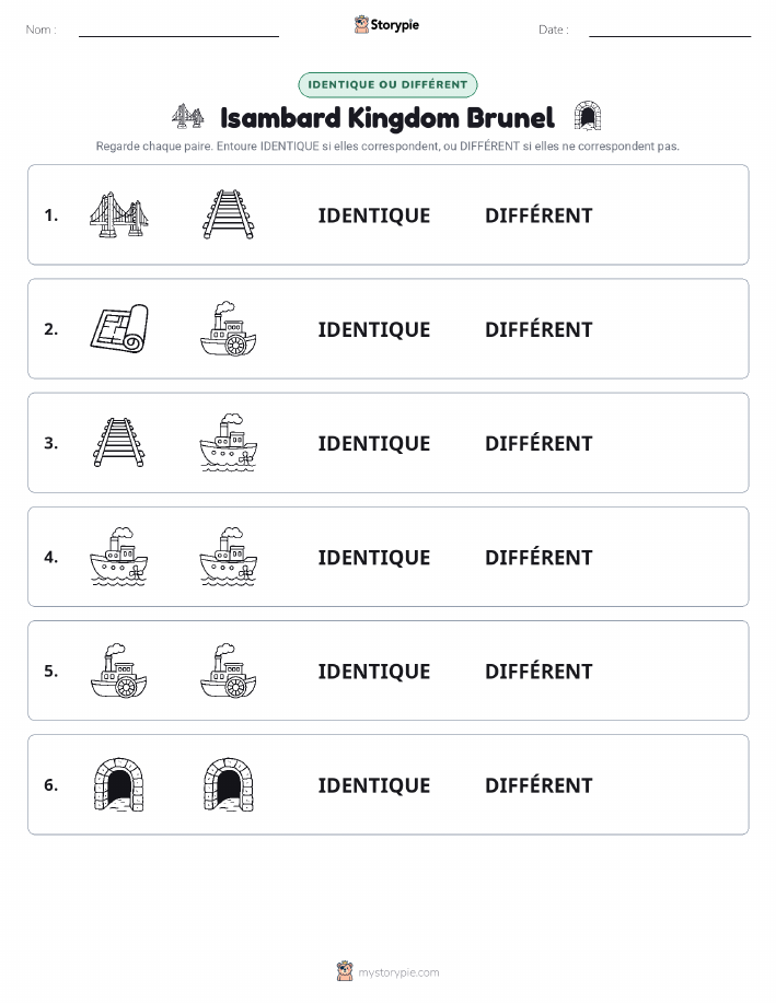 Identique ou Différent