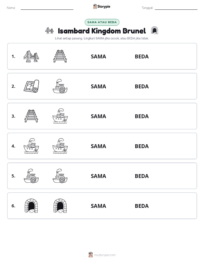 Sama atau Berbeda