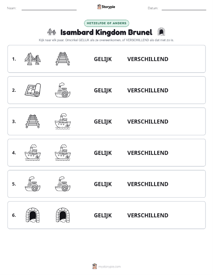 Zelfde of Verschillend