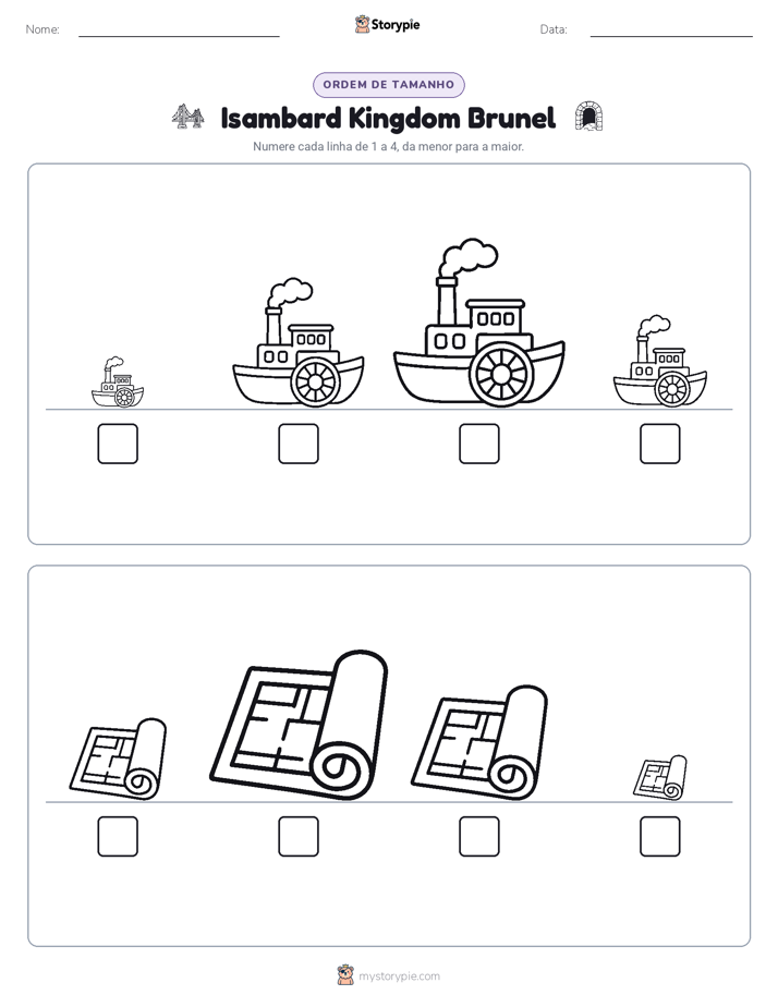 Ordem de Tamanho