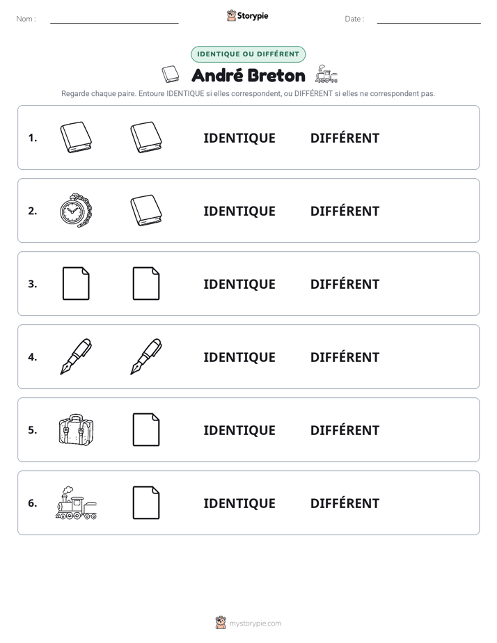 Identique ou Différent
