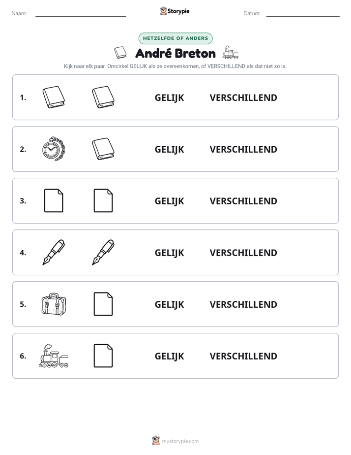 Zelfde of Verschillend