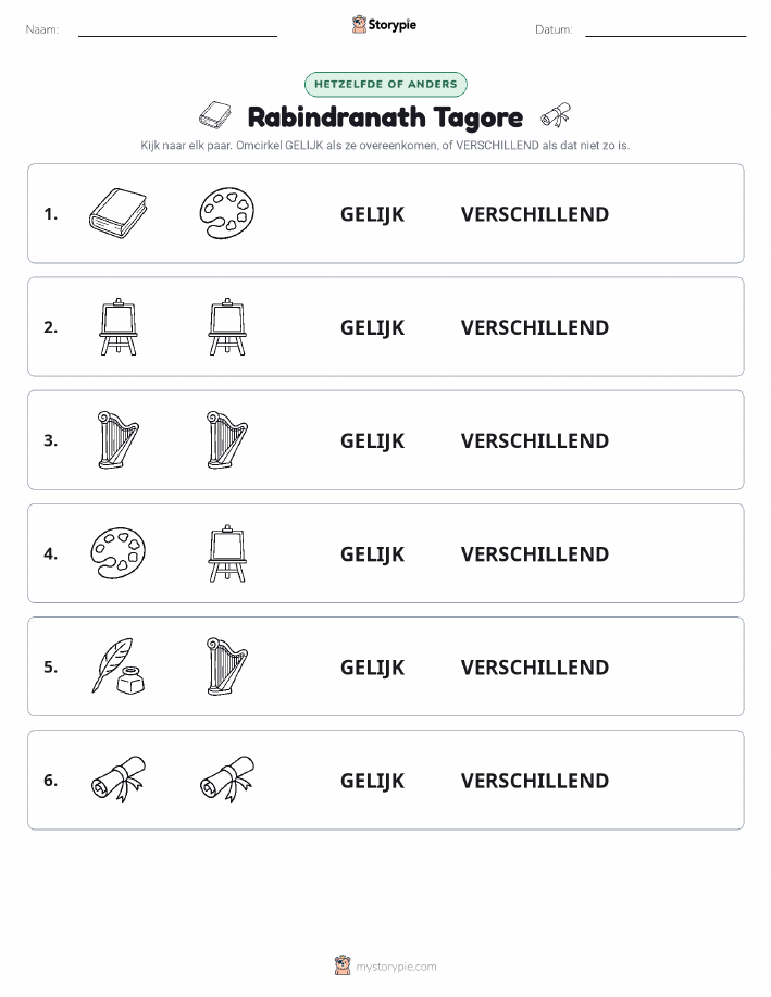 Zelfde of Verschillend