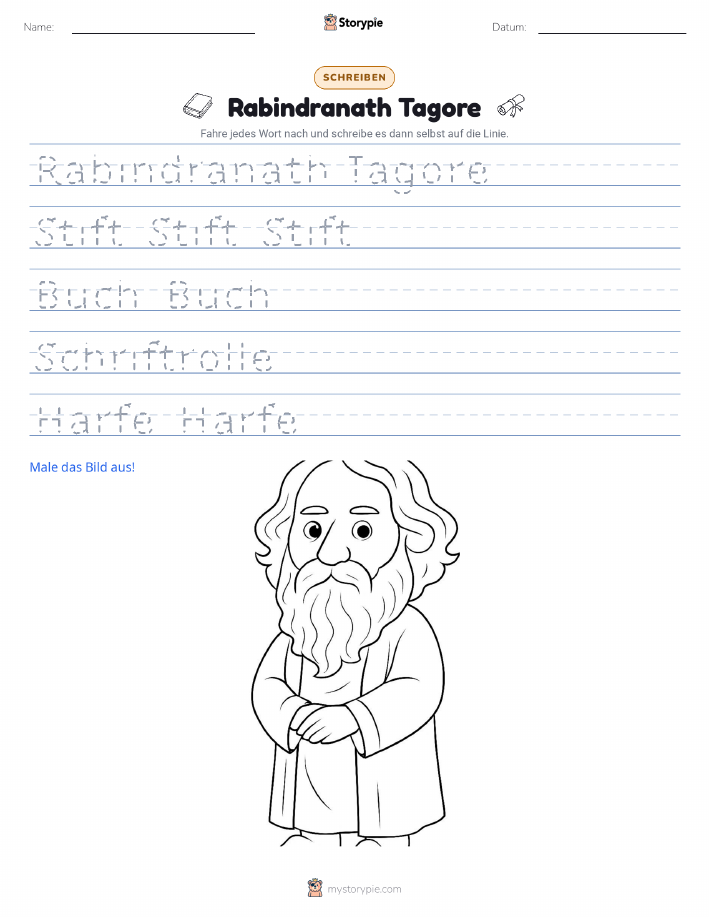 Schreibübung
