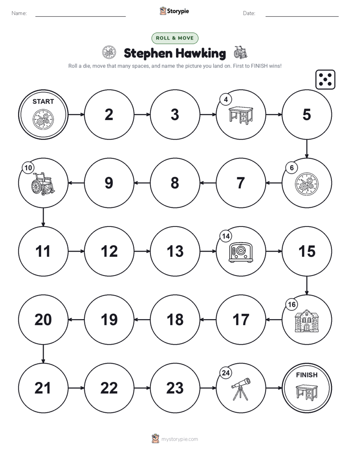 Roll & Move Game