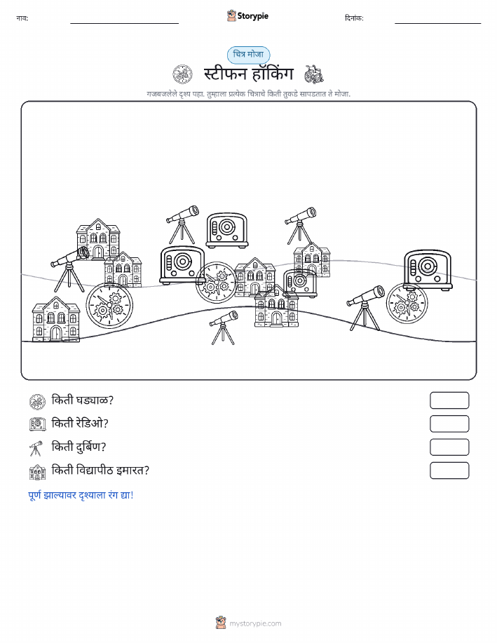 गणना दृश्य