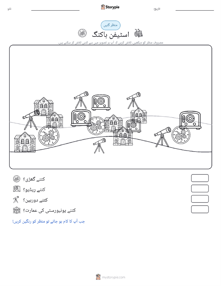 گنتی کا منظر