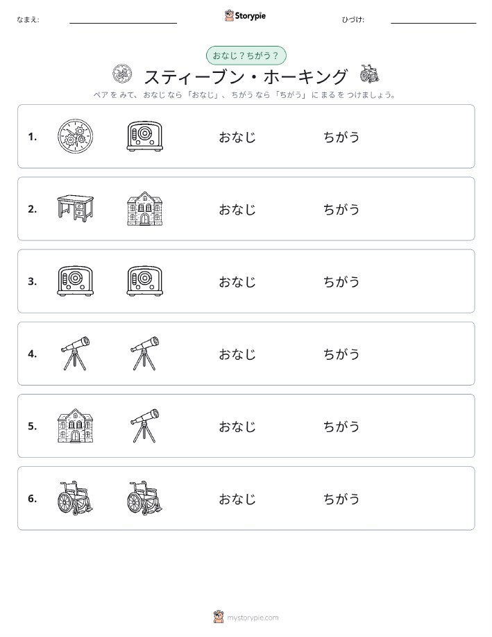 同じか違うか