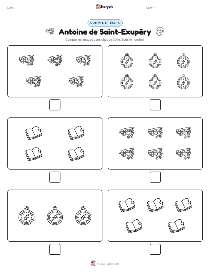 Compter & Écrire