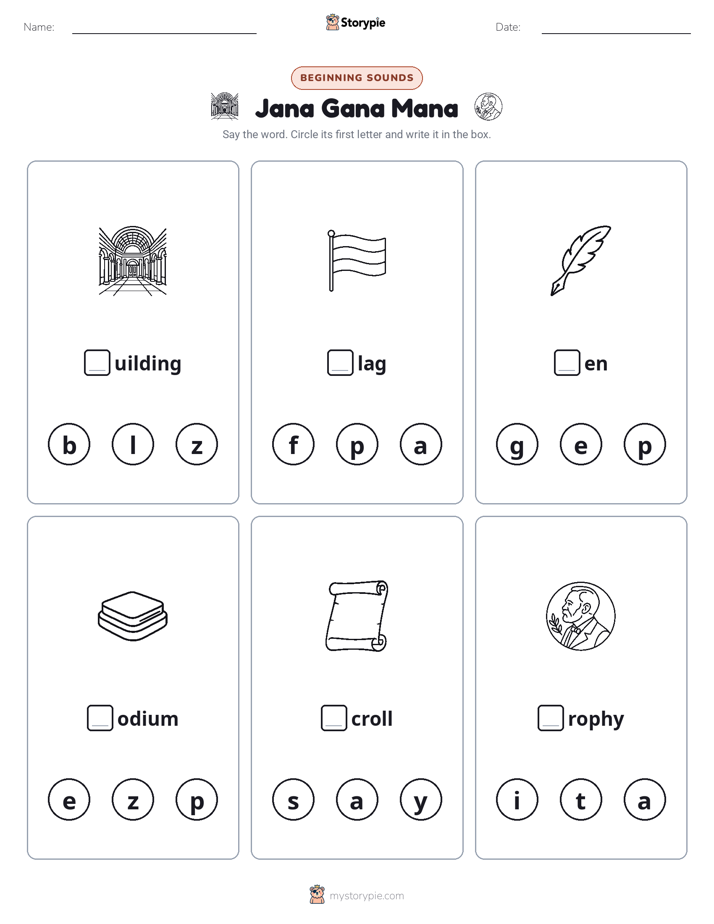 Beginning Sounds