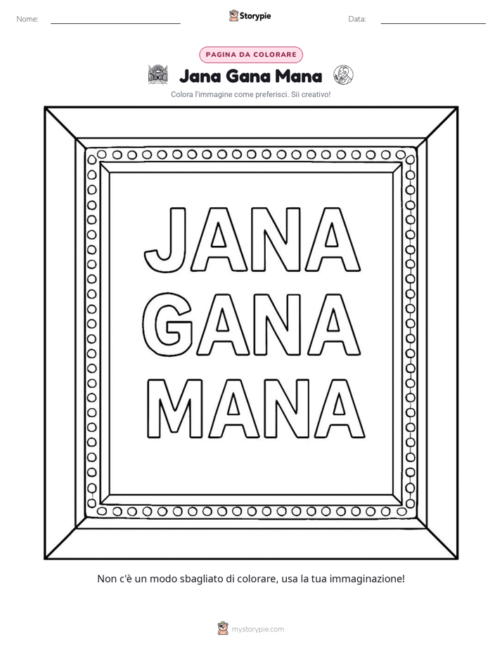 Pagina da Colorare