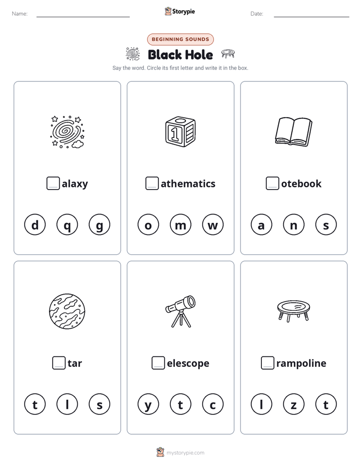 Beginning Sounds