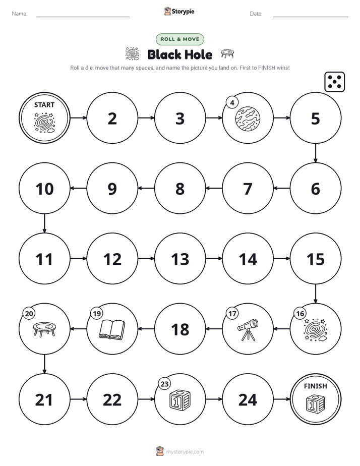 Roll & Move Game