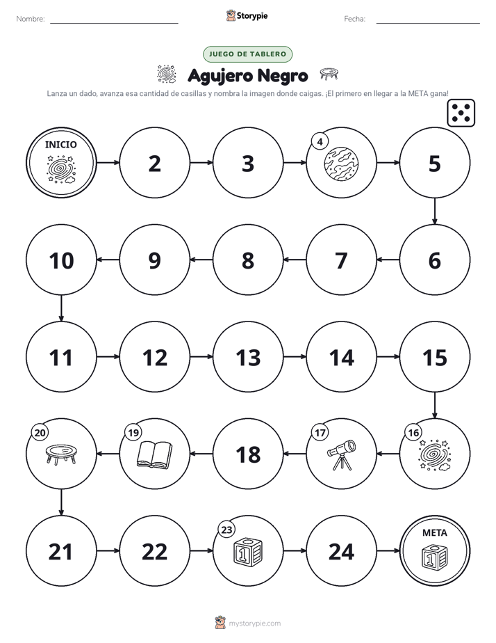 Juego de Rueda y Avanza