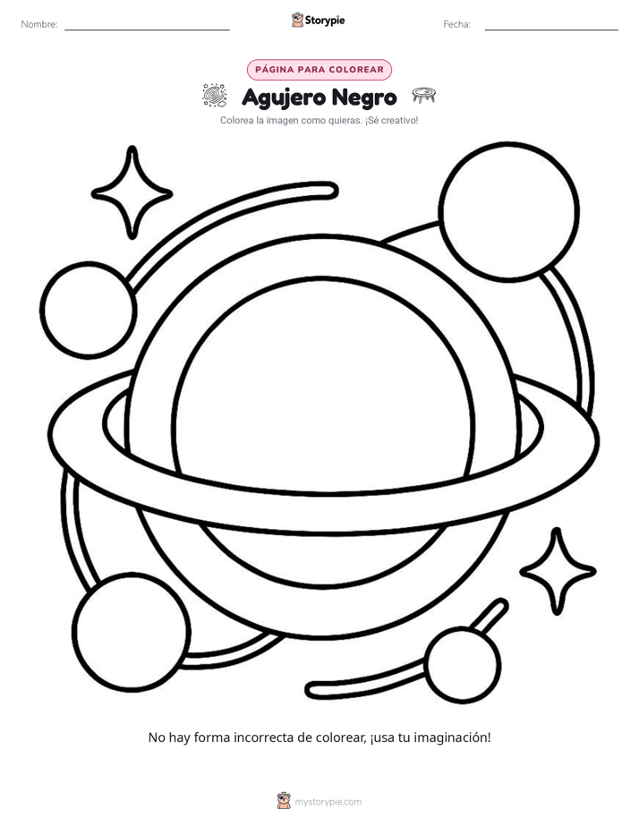 Página para Colorear