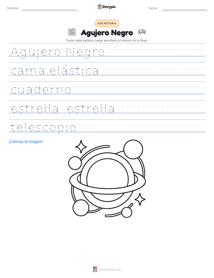 Práctica de Escritura