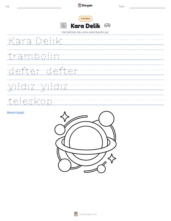 Yazma Pratiği