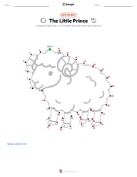 The Little Prince printable worksheet preview