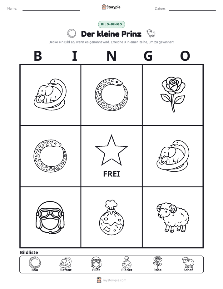 Bild-Bingo