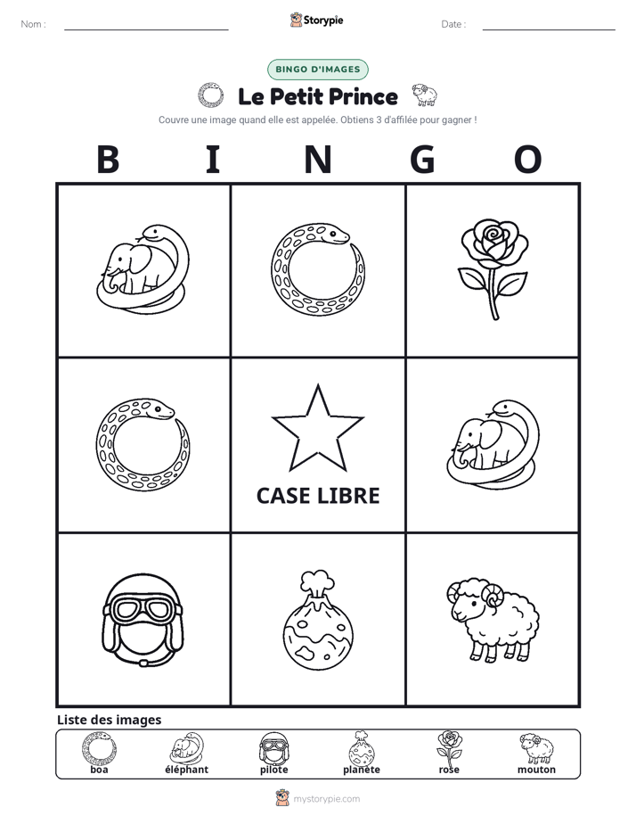 Bingo d'Images