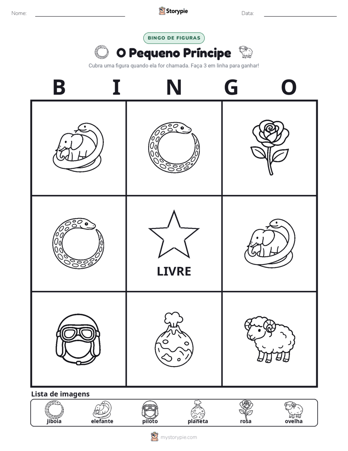 Bingo de Imagens
