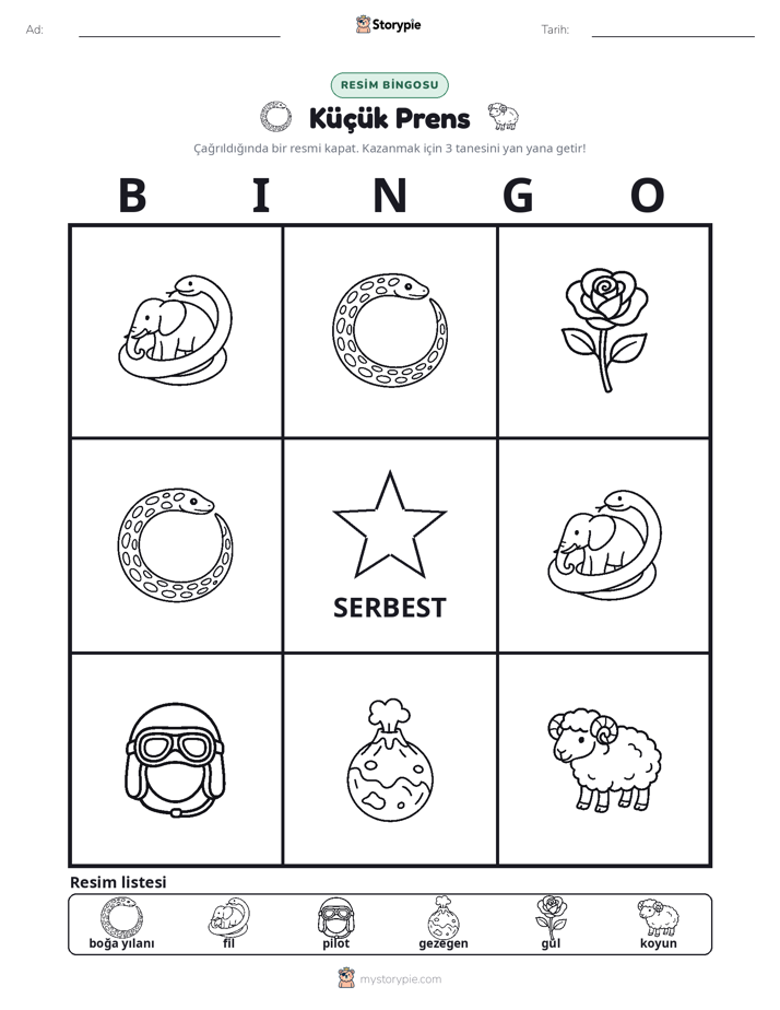 Resim Bingo