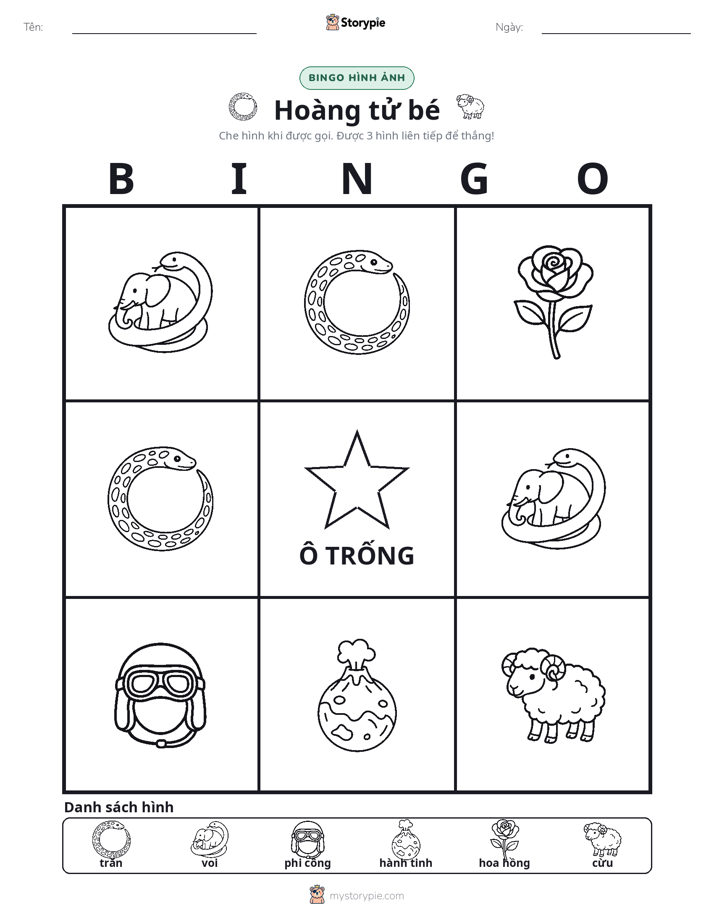 Bingo Hình Ảnh