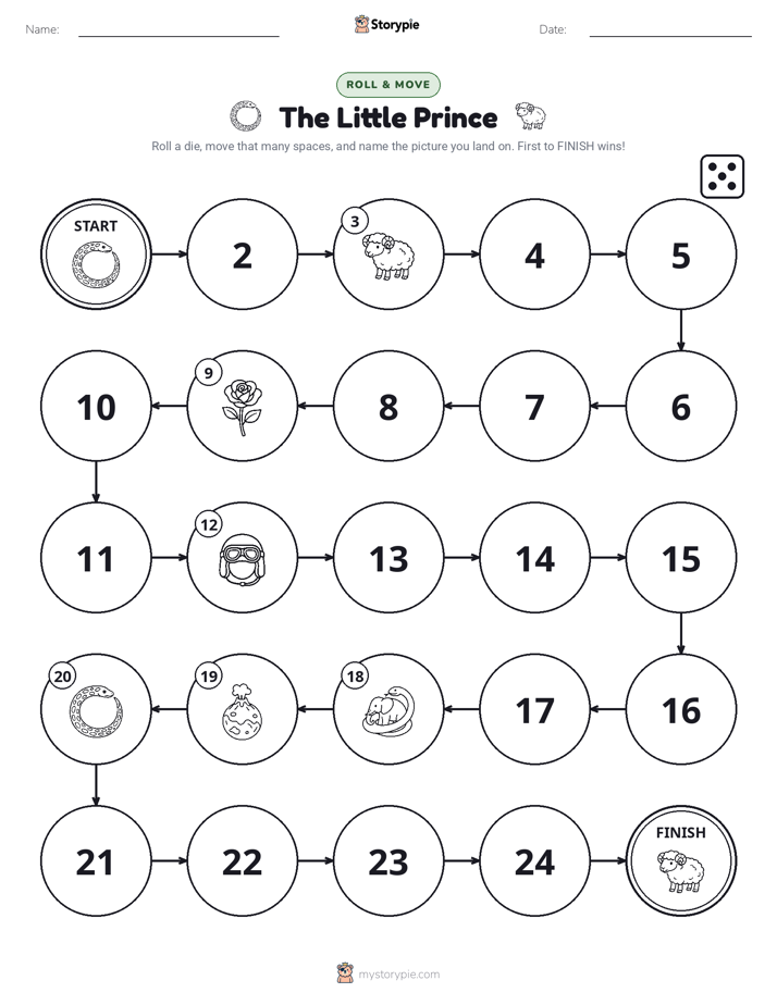 Roll & Move Game