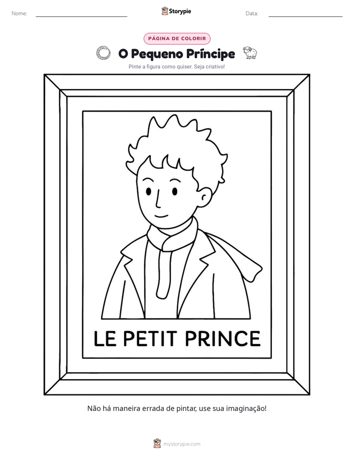 Página para colorir