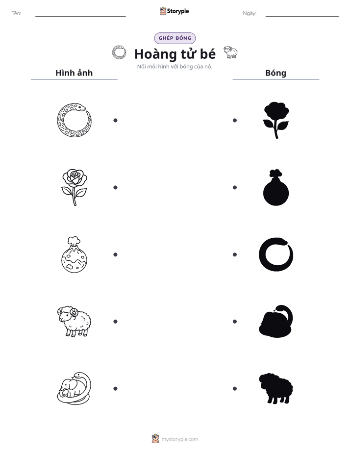 Ghép Hình Bóng