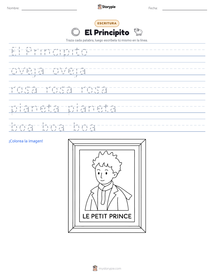 Práctica de Escritura