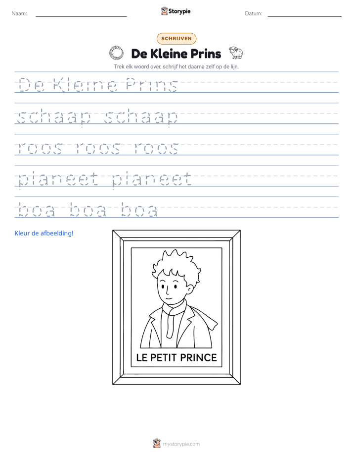 Schrijf Oefening