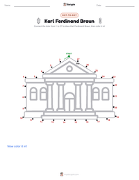 Karl Ferdinand Braun printable worksheet preview
