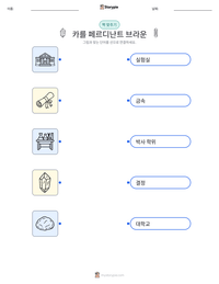 카를 페르디난트 브라운 인쇄 가능한 워크시트 미리보기