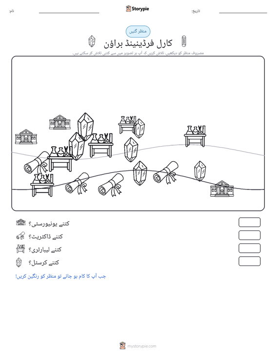 گنتی کا منظر