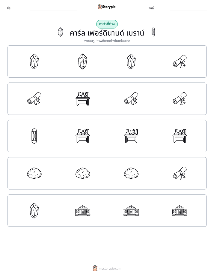 ตัวที่แตกต่าง