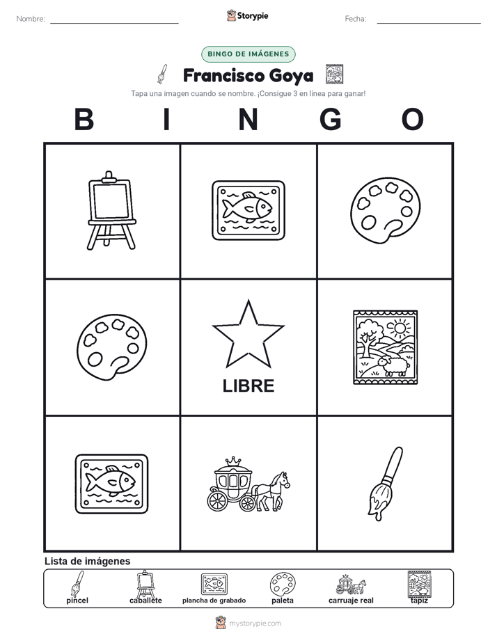 Bingo de Imágenes