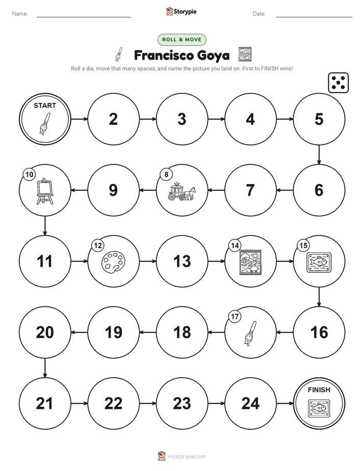 Roll & Move Game