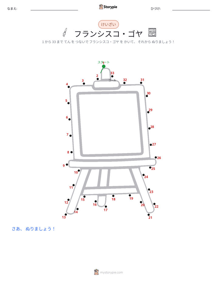点つなぎ