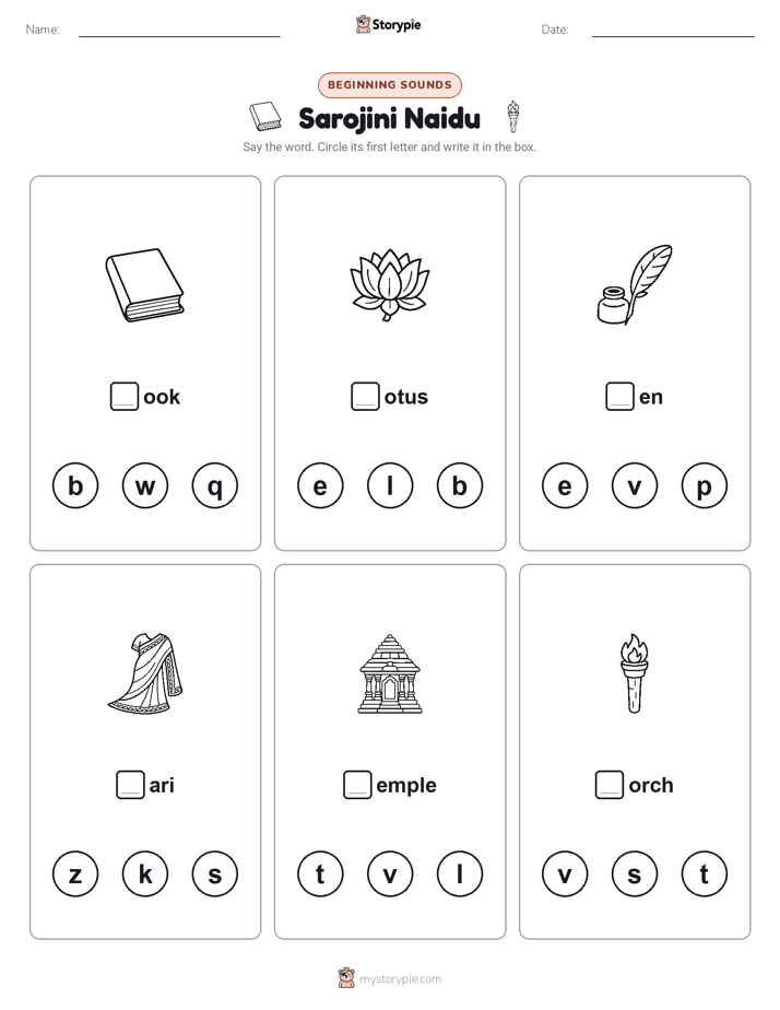 Beginning Sounds