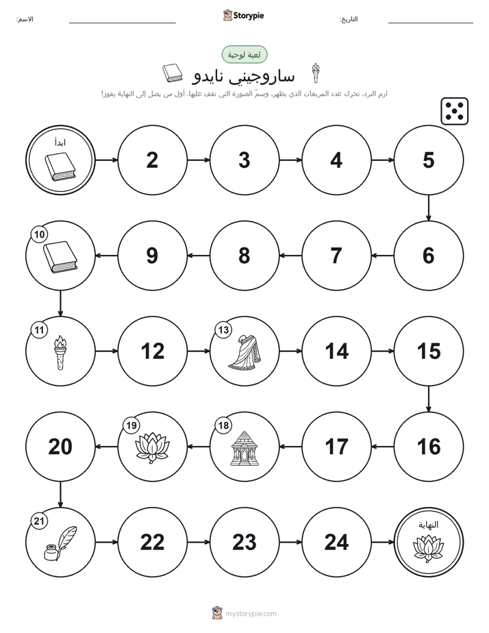 لعبة لف و تحرك